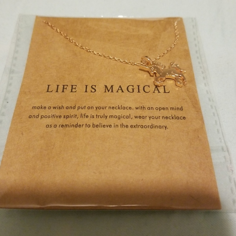 Unicorn necklace